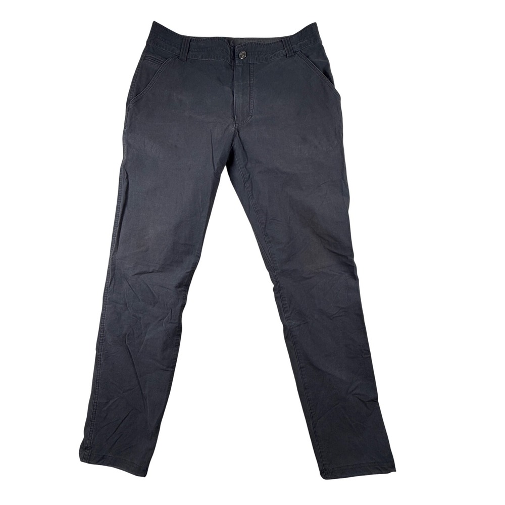 Kuhl Deceptr Chino Pants Mens 34x32 Charcoal Gray Tapered Performance Hiking